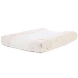 Housse de matelas à langer Calma coton bio Gold stella Natural (50 x 70 cm)