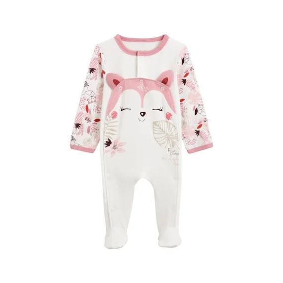 Pyjama Bébé Ouverture Pont Machu Picchu Blanc