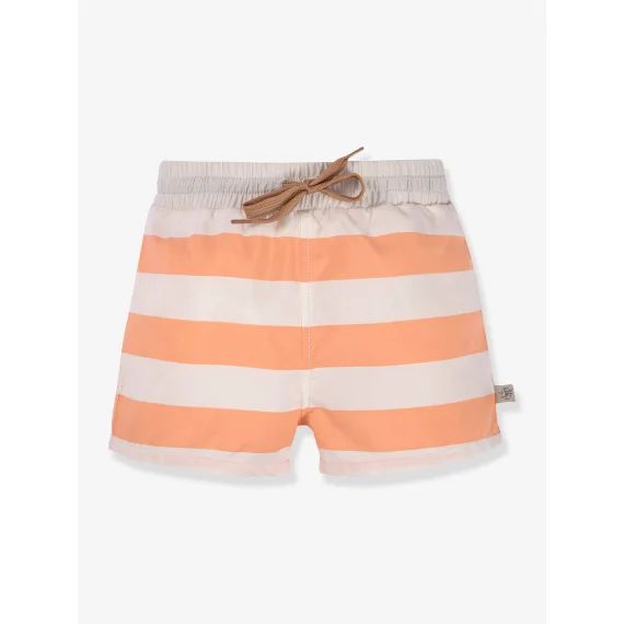 Short de bain LÄSSIG rayé blanc