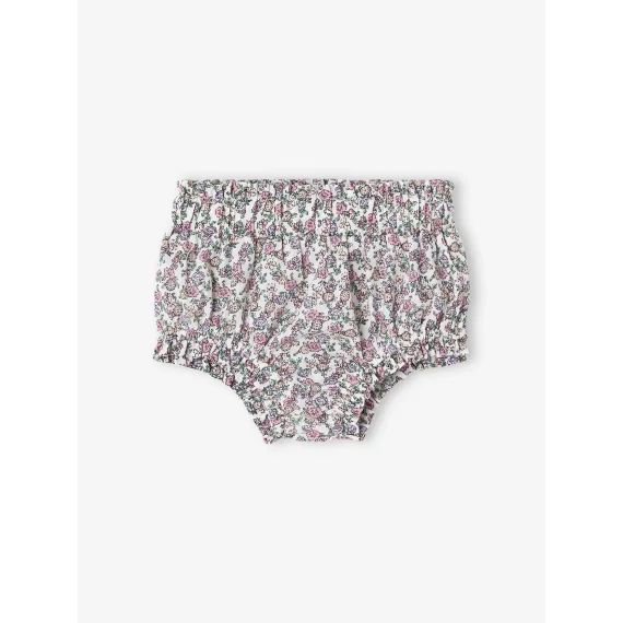 Bloomer naissance imprimé petites fleurs écru