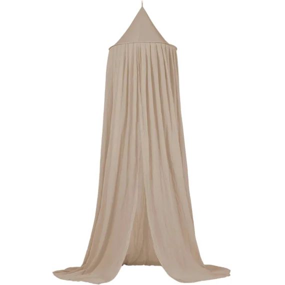 Ciel De Lit En Coton Beige