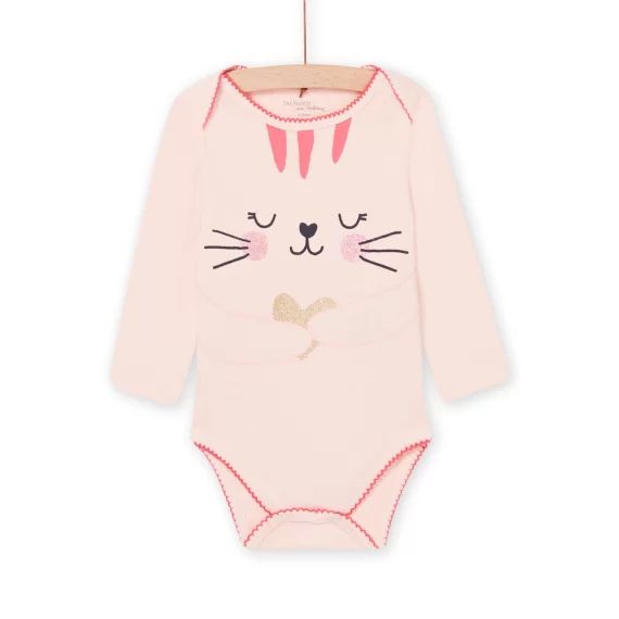 Body Manches Longues – Rose