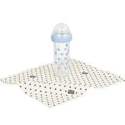 Biberon anti colique coeurs bleus X BONTON (210 ml)