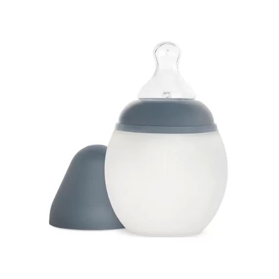 BibRond anti-colique en silicone blue grey (240 ml)