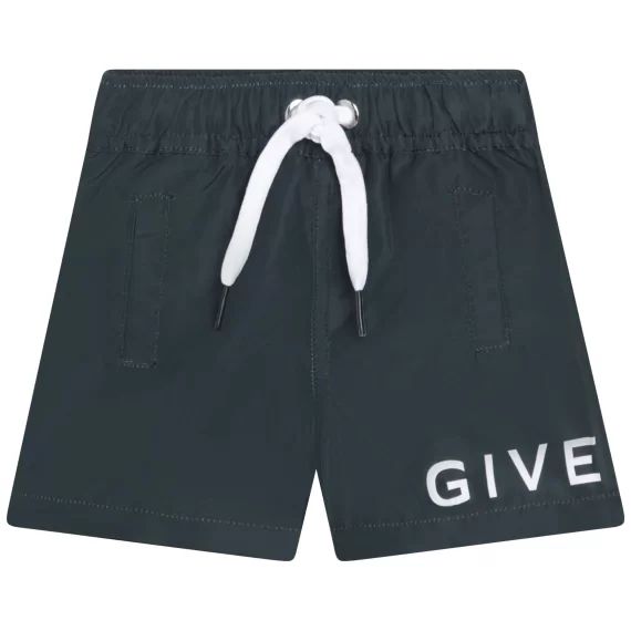 Short de bain séchage rapide Garçon Noir
