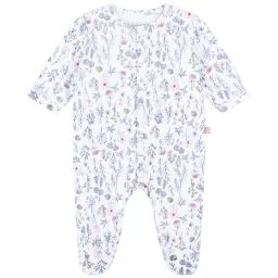 Pyjama en coton Fille Blanc