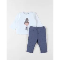 Ensemble T-shirt, Legging, Jersey Blanc