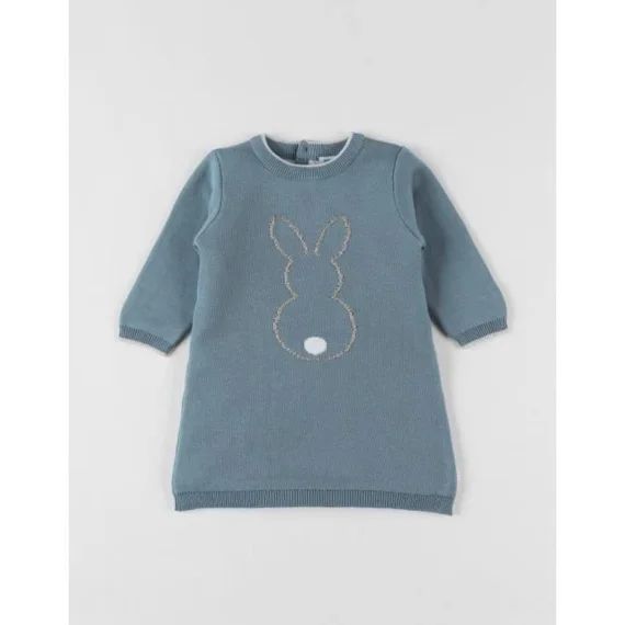 Robe En Tricot, Lapin Rose