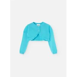 Boléro Tricoté Bleu