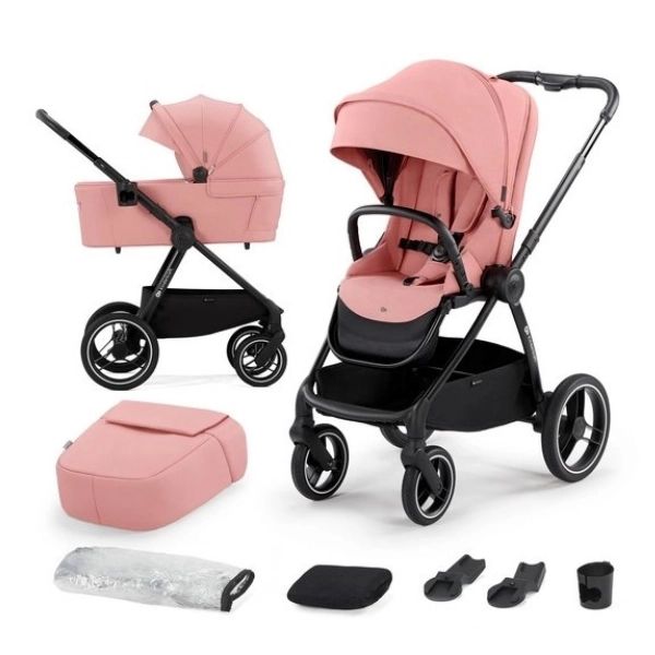 Poussette Kinderkraft Nea + Nacelle – Ash Pink