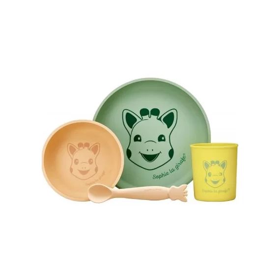 Coffret repas en silicone Pastel (4 pièces)