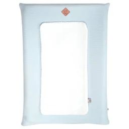Housse De Matelas À Langer Nid D&rsquo;abeille Bleu