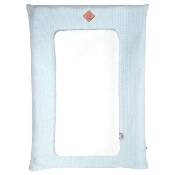 Housse De Matelas À Langer Nid D&rsquo;abeille Bleu