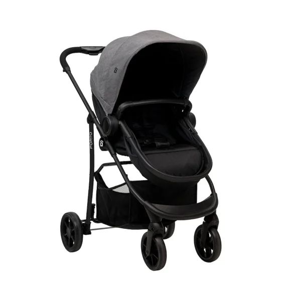 Poussette Combinée Trio Porto Gris Anthracite