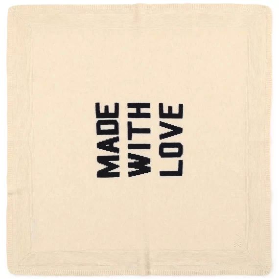 Couverture en laine UNISEXE Beige
