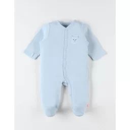 Pyjama dors-bien en jersey BIO bleu