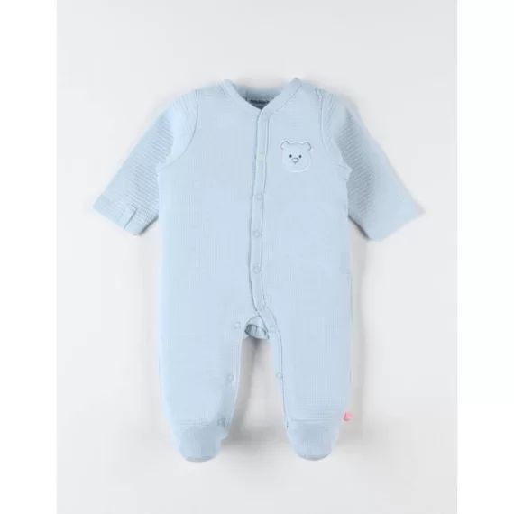 Pyjama dors-bien en jersey BIO bleu