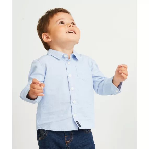 La chemise à fines rayures –  – Soldes