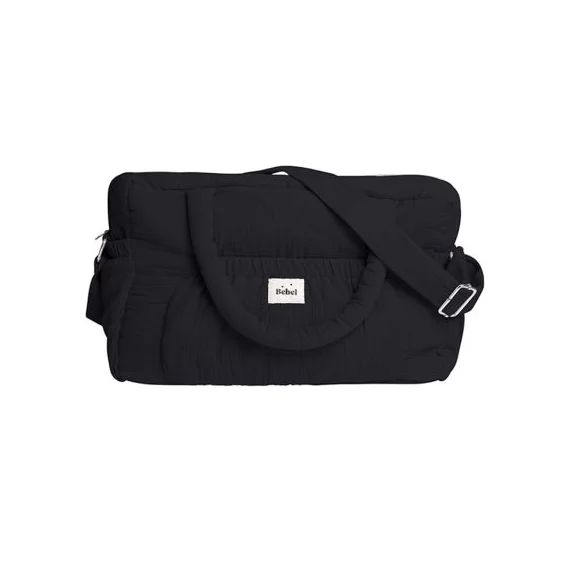 Sac à langer à anses noir réglisse