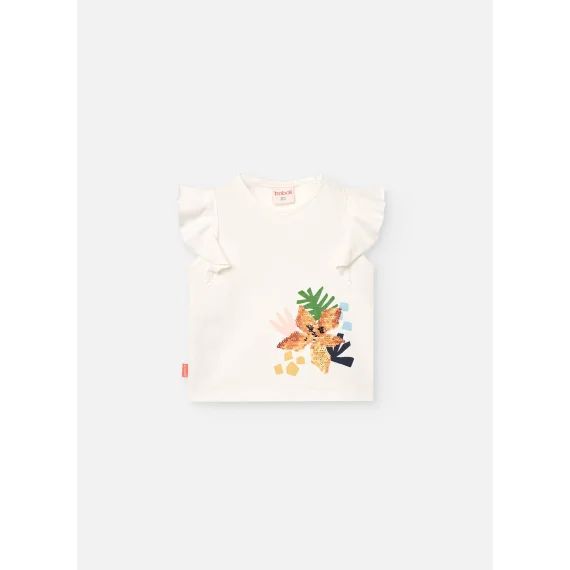 T-shirt Tricot Blanc