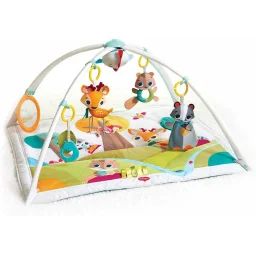 Tapis De Jeux Bébé Gymini Into The Forest, Arches Amovibles Et Jouet Musical Into Forest