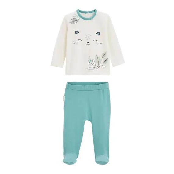 Pyjama bébé 2 pièces Belem bleu