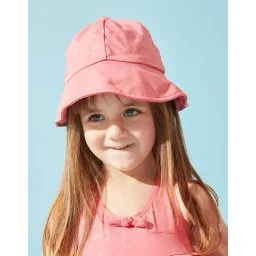 Chapeau Réversible À Imprimé Lurex Rose
