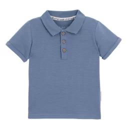Polo Garçon Biarritz Bleu