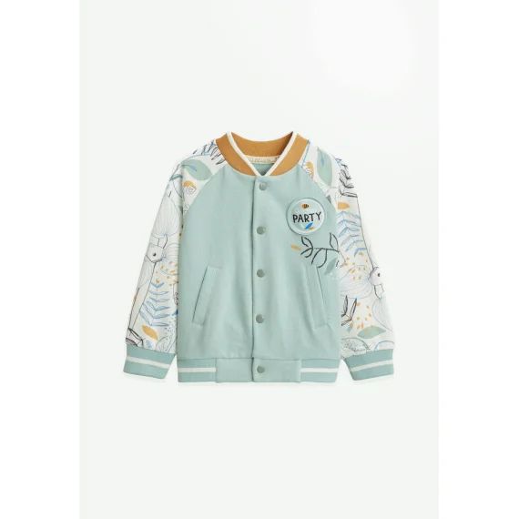 Veste Teddy Bébé Garden Party Vert