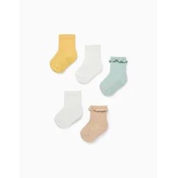 Pack 5 Paires De Chaussettes Multicolore