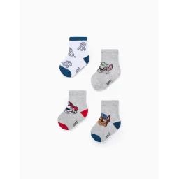 Pack 4 Paires De Chaussettes Patpatrouille Multicolore