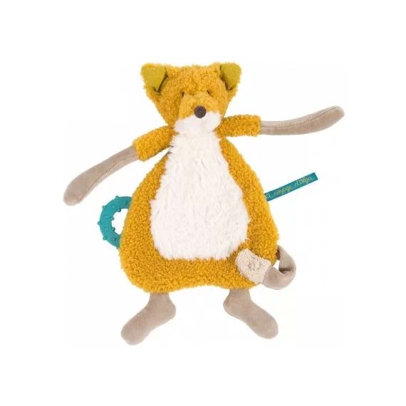 Doudou de dentition renard Chaussette Le voyage d&rsquo;Olga