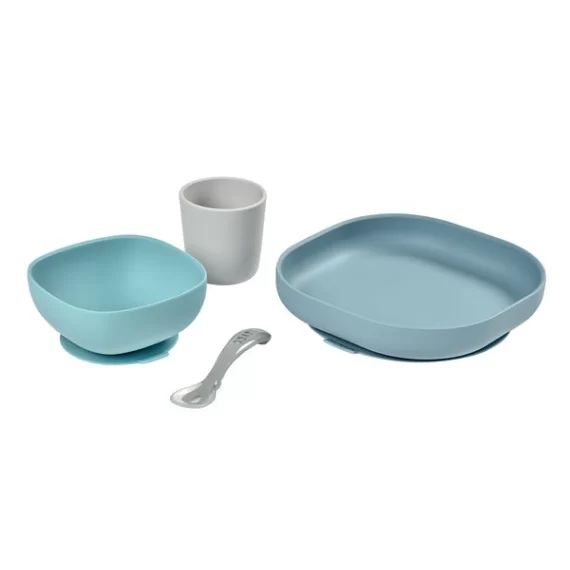 Set Vaisselle Silicone Béaba – Jungle