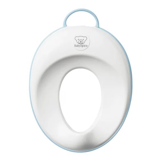 Réducteur de Toilette – Blanc/Turquoise