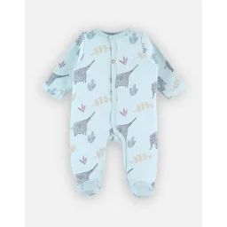 Pyjama 1 Pièce Imprimés Éléphants Vert