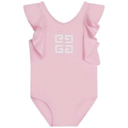 Maillot de bain avec imprimé Fille Rose