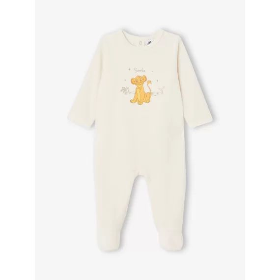 Dors-bien bébé garçon Disney® Le Roi Lion en velours écru