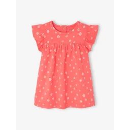 Robe bébé en jersey BASICS fuchsia