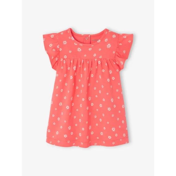 Robe bébé en jersey BASICS fuchsia