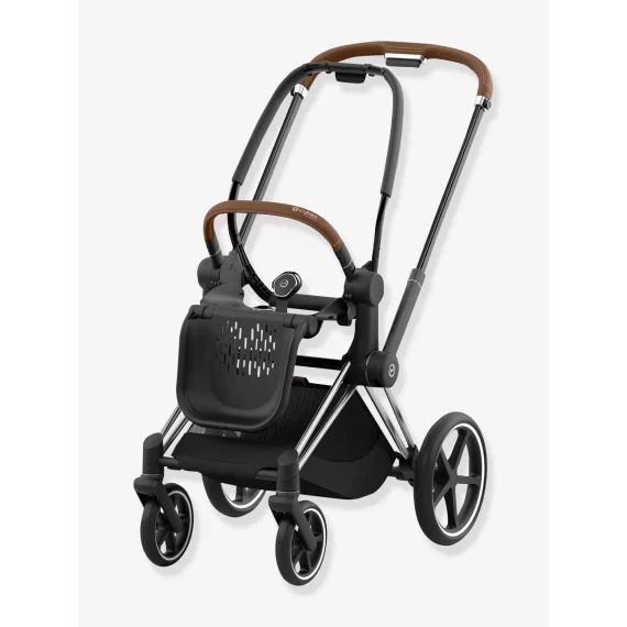Poussette personnalisable Priam Nouvelle Génération CYBEX Platinum marron chromé (chrome brown)