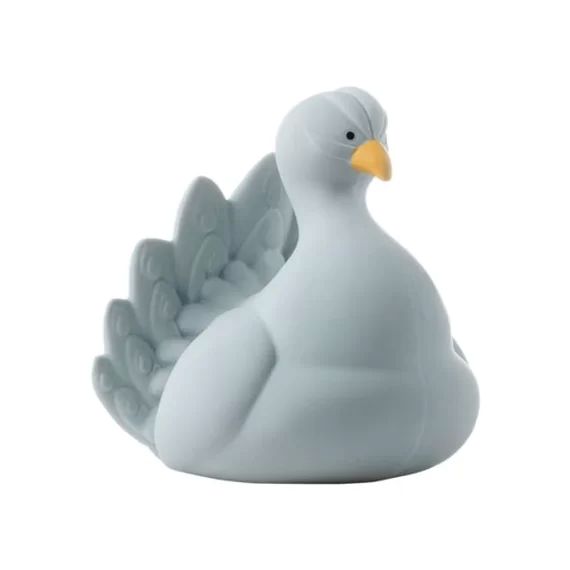 Jouet de bain Paon bleu clair
