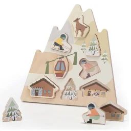 Puzzle D’encastrement Les Dolomites Beige