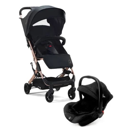 Duo Poussette Et Siège Auto Amsterdam Doré