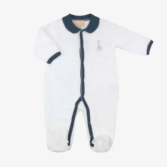 Pyjama bébé – TROIS KILOS SEPT blanc