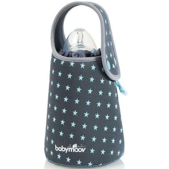 Chauffe biberon nomade étoiles gris