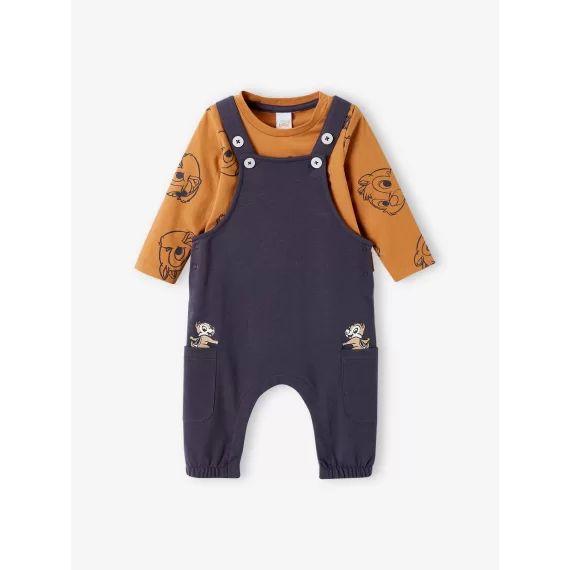 Ensemble garçon 2 pièces Disney® Tic&Tac bleu fonce uni