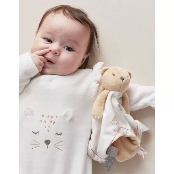 Doudou Kendi en Veloudoux® blanc