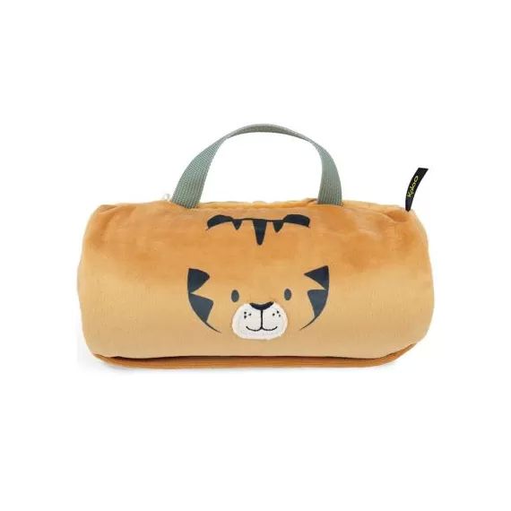 Couverture polochon tigre