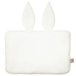Oreiller Extra Plat Lapin En Lin Écru
