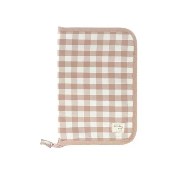 Protège carnet de santé Remy rose